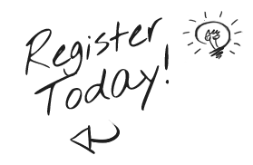 Register Today - Hand Drawn Black