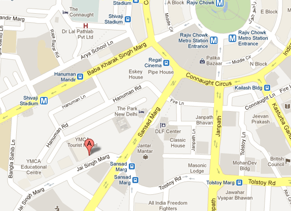 Venue for Art of Investing Workshop, New Delhi